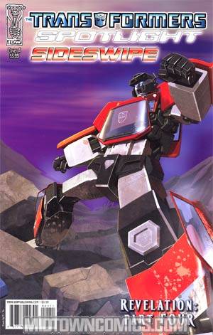 Transformers Spotlight Sideswipe Regular EJ Su Cover