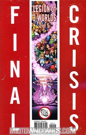 Final Crisis Legion Of Three Worlds #2 Cover B Story Sliver Cover