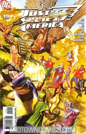 Justice Society Of America Vol 3 #19 Cover A Regular Alex Ross Cover