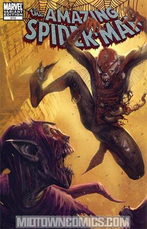 Amazing Spider-Man Vol 2 #573 Cover D Incentive Marko Djurdjevic Zombie Variant Cover 
