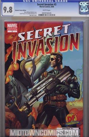 Secret Invasion #3 Cover H DF Exclusive Mel Rubi Variant Cover CGC 9.8