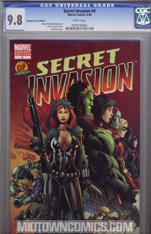 Secret Invasion #4 Cover F DF Exclusive Mel Rubi Variant Cover CGC 9.8