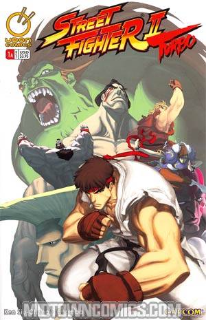 Street Fighter II Turbo #1 Cover A Jeffrey Cruz