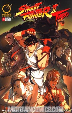 Street Fighter II Turbo #1 Cover B Alvin Lee