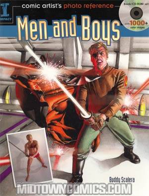 Comic Artists Photo Reference Men & Boys SC With CD-ROM