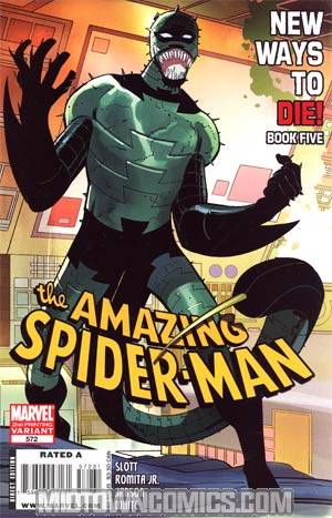 Amazing Spider-Man Vol 2 #572 Cover C 2nd Ptg John Romita Jr Variant Cover