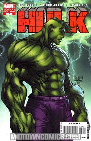 Hulk Vol 2 #7 Variant Michael Turner Cover