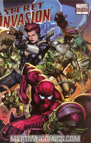 Secret Invasion #7 Cover B Incentive Leinil Francis Yu Variant Cover