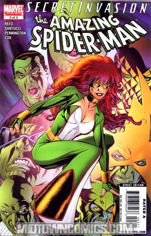 Secret Invasion Amazing Spider-Man #3