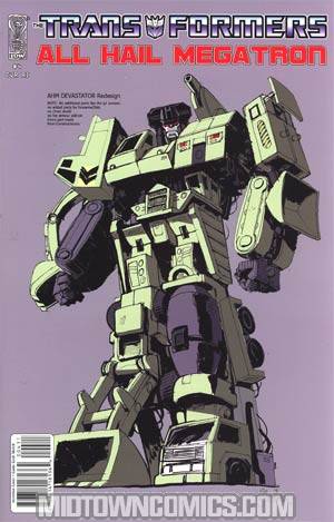 Transformers All Hail Megatron #4 Incentive Guido Guidi Sketch Variant Cover
