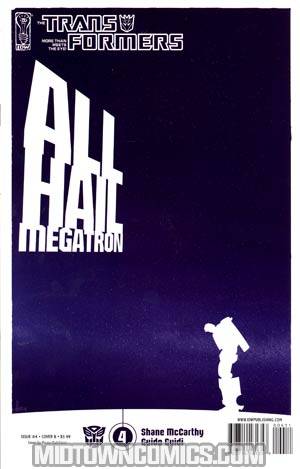 Transformers All Hail Megatron #4 Regular Trevor Hutchison Cover
