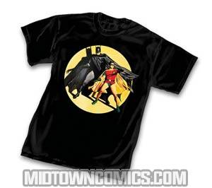 Batman & Robin Classic by Alex Ross T-Shirt Large