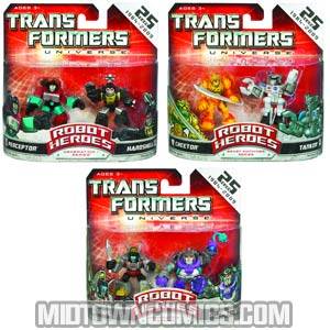 Transformers Universe Robot Heroes 2-Pack Action Figure Assortment Case 200901