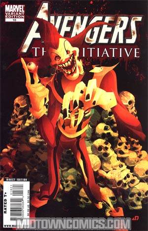 Avengers The Initiative #18 Incentive Zombie Variant Cover (Secret Invasion Tie-In)