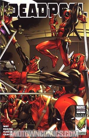 Deadpool Vol 3 #2 2nd Ptg Medina Variant Cover (Secret Invasion Tie-In)