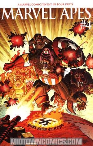 Marvel Apes #4 Cover B Incentive Arthur Adams Variant Cover
