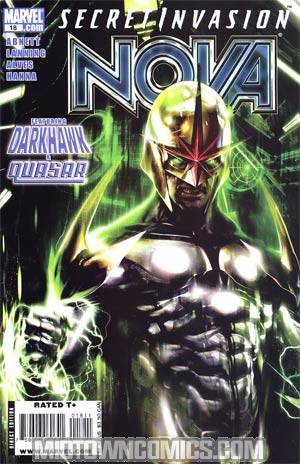 Nova Vol 4 #18 Cover A Regular Francesco Mattina Cover (Secret Invasion Tie-In)