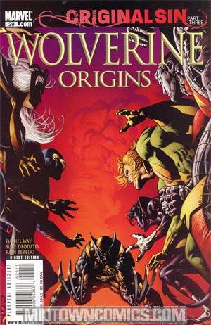 Wolverine Origins #29 Cover A Regular Mike Deodato Cover (Original Sin Part 3)