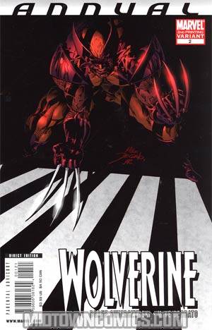 Wolverine Vol 3 Annual #2  Roar Cover B 2nd Ptg Variant Cover