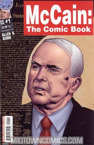 2008 Presidential Candidates The Comic Books McCain