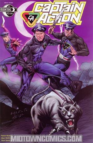 Captain Action Comics #1 Regular Homage Cover By Marat Mychaels