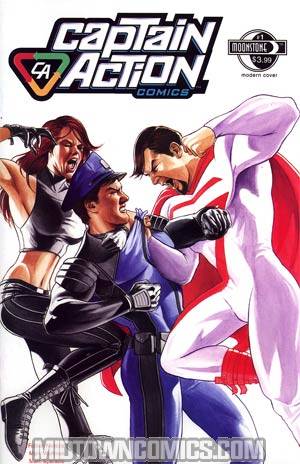 Captain Action Comics #1 Regular Modern Cover By Mark Sparacio