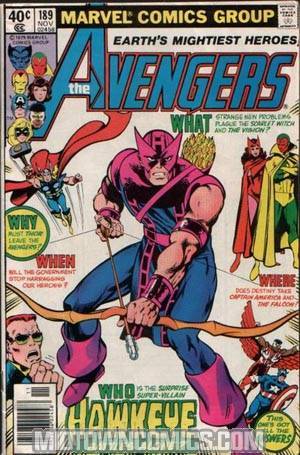 Avengers #189