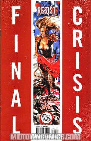 Final Crisis Resist #1 Cover A Rodolfo Migliari Cover