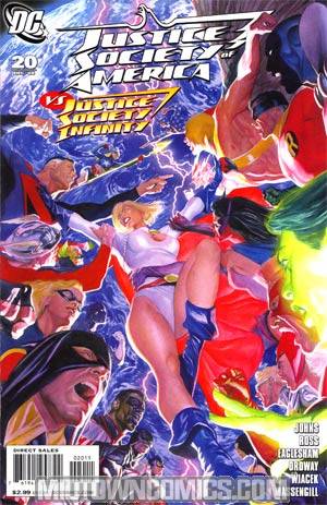 Justice Society Of America Vol 3 #20 Cover A Regular Alex Ross Cover