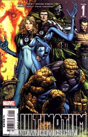 Ultimatum #1 Cover A 1st Ptg Regular David Finch Cover