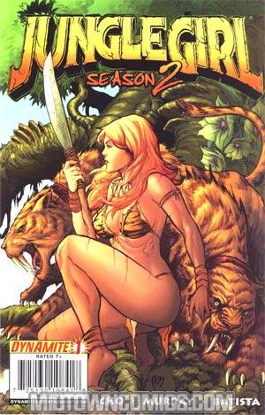 Frank Chos Jungle Girl Season 2 #1 Regular Adriano Batista Cover