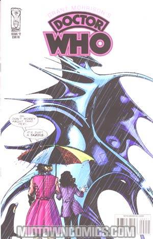 Grant Morrisons Doctor Who #2 Incentive Retro Art Variant Cover