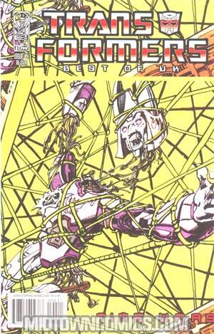 Transformers Best Of UK Time Wars #4 Incentive Retro Art Variant Cover