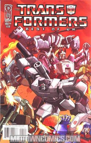 Transformers Best Of UK Time Wars #4 Regular Dan Khanna Cover