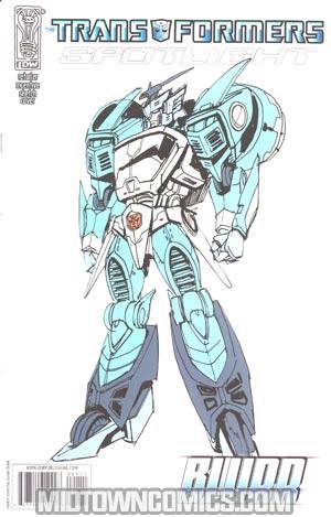 Transformers Spotlight Blurr Incentive Guido Guido Sketch Variant Cover