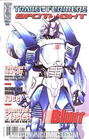 Transformers Spotlight Blurr Cvr A