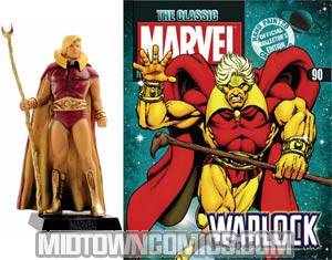 Classic Marvel Figurine Collection Magazine #90 Adam Warlock