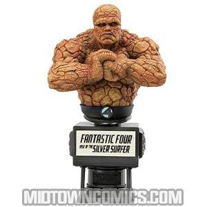 Marvel Studios Fantastic Four Rise Of The Silver Surfer Thing Fine Art Bust