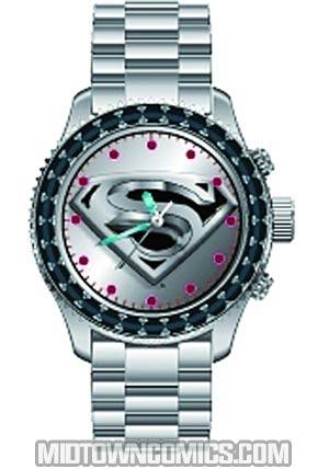 Superman Wrapped Band Stainless Steel Watch