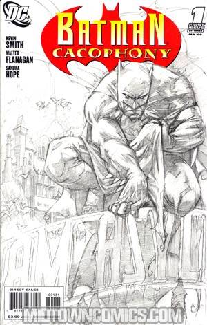 Batman Cacophony #1 Cover C Incentive Andy Kubert Sketch Variant Cover