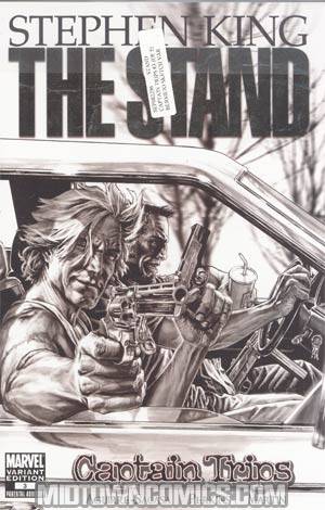 Stand Captain Trips #3 Incentive Lee Bermejo Sketch Variant Cover