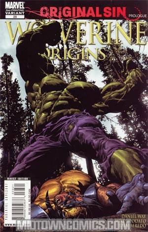 Wolverine Origins #28 Cover B 2nd Ptg Greg Land Variant Cover (Original Sin Prologue)