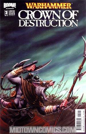 Warhammer Crown Of Destruction #2 Cover C Incentive Variant Cover