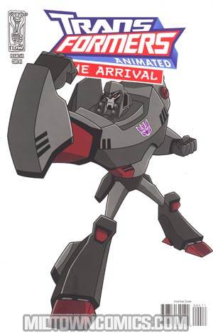 Transformers Animated Arrival #4 Incentive Variant Cover