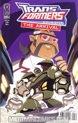 Transformers Animated Arrival #4 Regular Cover A