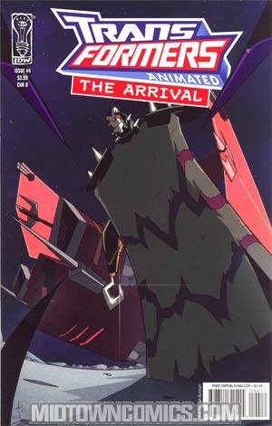 Transformers Animated Arrival #4 Regular Cover B