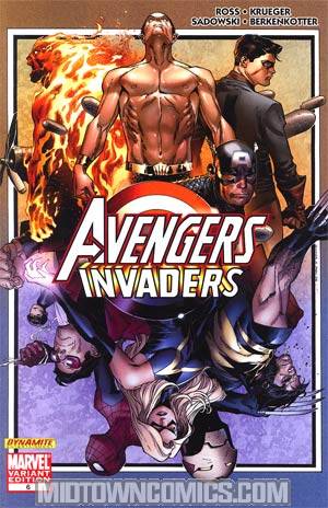 Avengers Invaders #6 Incentive Olivier Coipel Variant Cover