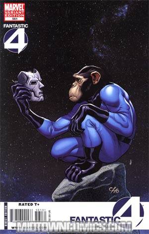 Fantastic Four Vol 3 #561 Cover B Incentive Monkey Variant Cover