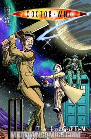 Doctor Who Forgotten #3 Cover A Regular Nick Roche Cover