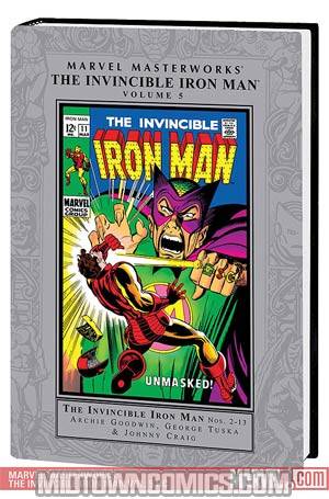 Marvel Masterworks Invincible Iron Man Vol 5 HC Regular Dust Jacket